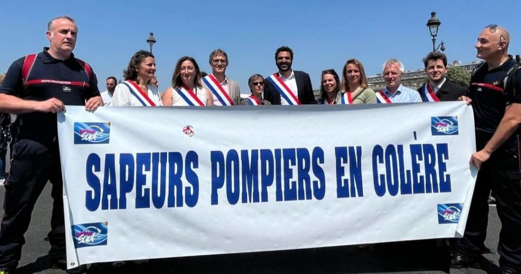 Je soutiens les pompiers